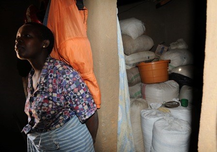 Malawi farmers household storage